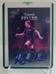 2024 PARKSIDE NWSL KENNEDY FULLER RC RETRO SIGNATURE SERIES AUTO RED SER# 9/89 - Picture 1 of 2
