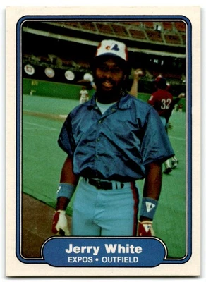 1982 Fleer Jerry White Montreal Expos #211 - Image 1 of 2