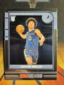 2024-25 Panini NBAHOOPS RC Jaylen Wells #269 Memphis Grizzlies Chrome Fresh NM/M - Picture 1 of 2