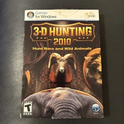 3-D Hunting 2010, Hunt Rare And Wild Animals, Games For Window - Image 1 of 2