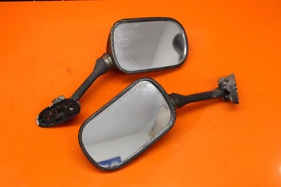 01-02 SUZUKI GSXR 1000 REAR VIEW MIRROR SET PAIR MIRRORS - Image 1 of 4