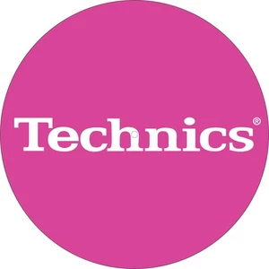 Technics 12" Inch Classic Speed Mat Slip Mat 1 Pair (2 Slipmats) 2mm Pink New - Picture 1 of 1