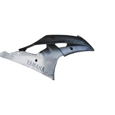 Yamaha YZF R6 2008 08-16 lado derecho carenado medio cubierta carrocería panel plástico OEM Foto 1 de 4