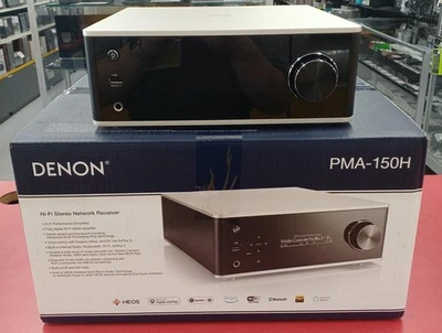 Amplificatore di rete integrato DENON PMA-150H con telecomando e cavi... - Immagine 1 di 4
