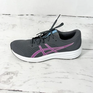 Asics Patriot 12 Zapatos Mujer’s 9.5 Portador Gris Digital Uva Tenis NUEVO - Imagen 1 de 12