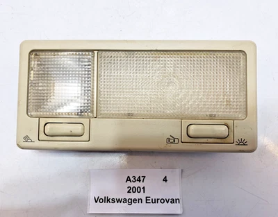 ✅1999-2003 OEM Volkswagen Eurovan GLS Upper Roof Dome Map Reading Interior Light - Image 1 of 4