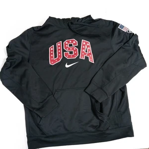 Nike USA Olympic Thermal Therma-Fit pullover/hoodie Mens XL - Picture 1 of 8