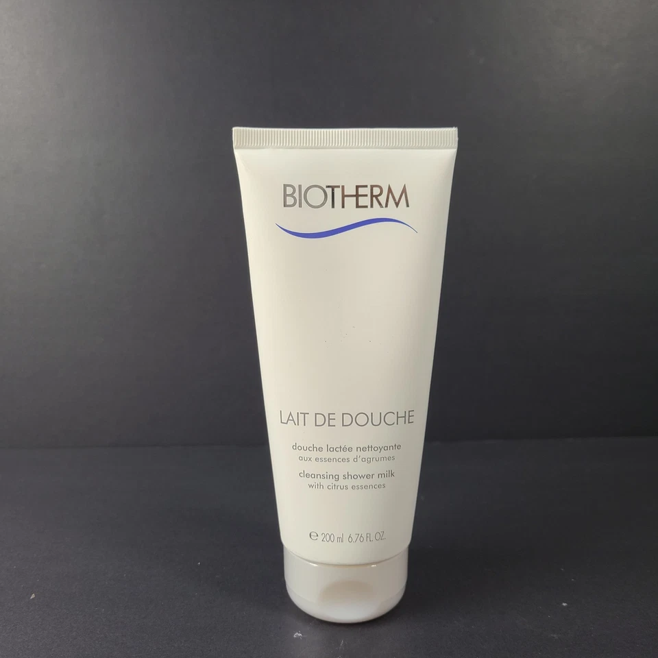 Leche de ducha limpiadora Biotherm Lait De Douche 6,76 fl. oz./ 200 ml Foto 1 de 2