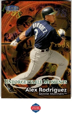 1998 Fleer Tradition #594 Alex Rodriguez - Image 1 of 2