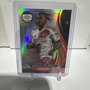 2024 Topps Chrome MLS The Brave Refractor BR-10 DeJuan Jones, New England Revolu - Photo 1/3