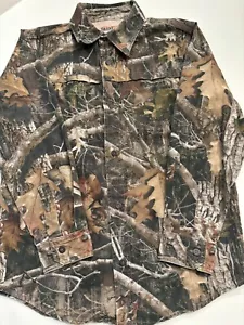 RedHead Silent Hide Shirt Boys XL True Timber Camo Heavyweight Hunting Outdoor - Picture 1 of 21