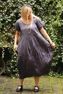 Privatsachen - Lagenlook KLEID EFFORTSCHRITT Gr 44 bis 54 - muskat - Bild 1 von 10