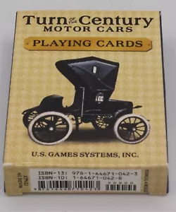 Automobili Turn Of The Century - Carte da gioco - Formato Poker - Nuove - Foto 1 di 2