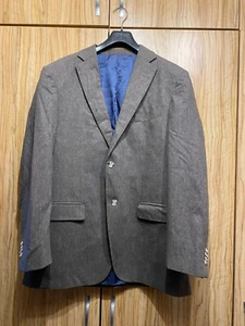SUITSUPPLY KLASSISCHER BLAZER TAUPE WOLLE 2 KNÖPFE - GR. 50 - Bild 1 von 11