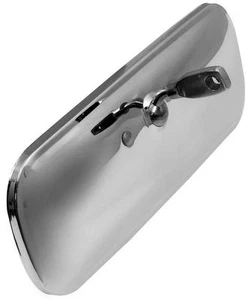 1960-71 Chevy/GMC Pickup & 58-62 Impala Mirror Interior Stainless New Dii - Picture 1 of 1