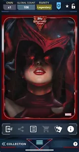 Marvel Collect - Collectors Reserve ‘24 Scarlet Witch LEGENDARY *DIGITAL* - Picture 1 of 2