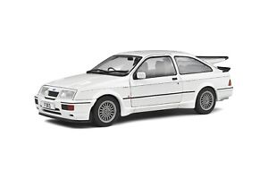 FORD SIERRA RS COSWORTH RS500 WHITE 1987 3-DR 1:18 SCALE DIECAST MODEL CLASSIC 