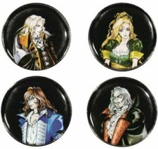 Castlevania: Symphony of the Night 1.5-Inch Pin Set 48d