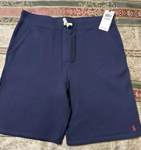 Polo Ralph Lauren Boys Fleece Pull-On Shorts Navy SIZE XL (18/20) - Picture 1 of 4
