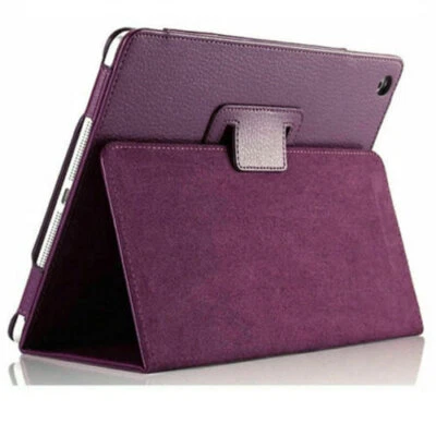 Funda inteligente de cuero abatible con bandeja para bolígrafo cubierta con soporte para iPad 10.2 9ª 8ª 7ª generación Foto 1 de 4