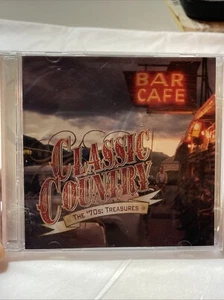 Classic Country - The 70s: Treasures NEW SEALED CD 2 Disc 30 Songs Great Artist - Picture 1 of 4