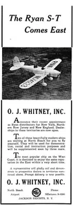 TWO 1936 Ryan ST Aircraft Ads 2/4/2025c - Picture 1 of 2