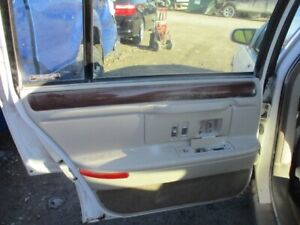 Used Rear Left Door Interior Trim Panel fits: 1996 Cadillac Deville Trim Panel R