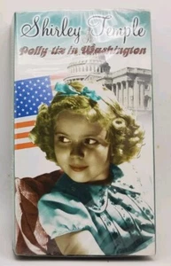 Shirley Temple - Polly-tix in Washington VHS, Sealed, 2000 Vidtape Inc. - Picture 1 of 2