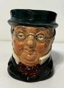 ROYAL DOULTON MINI MR PICKWICK PORCELAIN TOBY MUG 4 INCHES - Picture 1 of 3