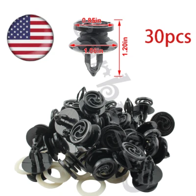 For Audi A4 A4 Door Panel Clip Front OEM# 8E0 868 243 Set Of 30 - Image 1 of 4