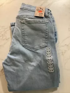 George Bootcut Denim Jeans Men's Size 32x32 Light Wash. Blue. NWT - Picture 1 of 7