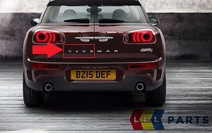 MINI NEW GENUINE F54 CLUBMAN REAR EMBLEM BADGE LABEL STICKER CLUB 7376043 - Picture 1 of 2