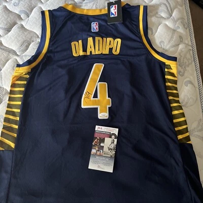 Victor Oladipo Signed Autographed Indiana Pacers Jersey Jsa Certified Miami Heat - Image 1 of 4