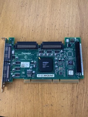 Dell Adaptec 39160 PCI-X SCSI Controller Card R5601 0R5601 ASC-39160 - Image 1 of 2