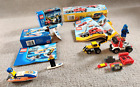Lego Creator Construction Hauler, Police Atv, Surfer Rescue Loose Pieces Bundle