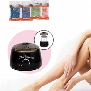 Profi Wachswärmer Heizung Haarentfernung Enthaarungswachs Set + Bohnen Sticks - Bild 1 von 11