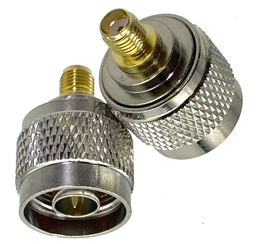 RT-ELECTRONICS N-Male auf SMA Female Adapter. Koaxial Adapter für RF Kabel N auf SMA