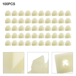 100pcs License Plate Bracket Clips for Chevy #14 Screw Grommet Included - Picture 1 of 24
