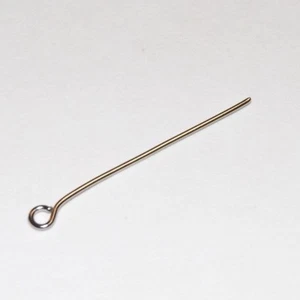 15 CHROME PRISM PINS EYE PINS 1 1/4" LONG FOR CHANDELIER CRYSTALS NEW 997JB - Bild 1 von 3