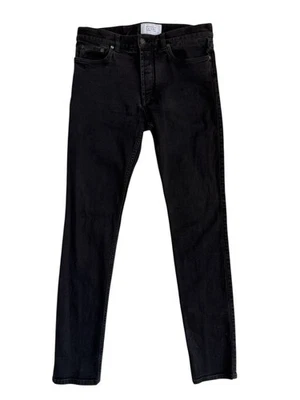 Pantalones de mezclilla negros Givenchy para hombre ajustados con botones talla 32 x 32 Foto 1 de 4