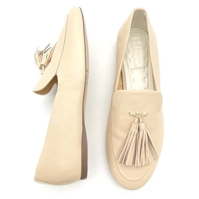 Mocasines Franco Sarto Jiana Cuero Borla Rubor Cuero Albaricoque Mujer’s Talla 7 Foto 1 de 4