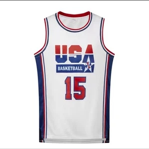 Magic Johnson #15 Dream Team Jersey – Classic USA Basketball Throwback - Picture 1 of 6