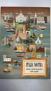 italia nostra atlante storico geografico delle regioni ranieri B005WVWD66 - Foto 1 di 1