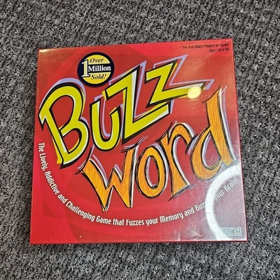 2003 Buzz Word Board Game #7363 Ages 10 to Adult New Factory Sealed B2 - Image 1 of 2