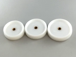 Set tasselli in teflon con fissaggio a vite per chiudi cassa e piazza vetri - Picture 1 of 5