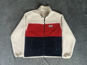 BTS x Fila Limited Edition Jeon Jungkook Collaboration Fleece Jacket Mens S - Picture 1 of 8