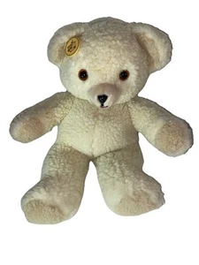 Vintage Snuggle Bear Plush 1986 Tags Russ 15 Inches - Picture 1 of 4
