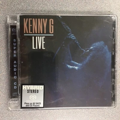 Kenny G ‎– Live SACD: Super Audio Hybrid CD (New/Sealed) 2015 *LAST ONE* - Image 1 of 3