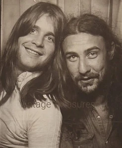 Ozzy Osbourne + Bill Ward of Black Sabbath Portrait Photo Print Poster Wall Art - Picture 1 of 1