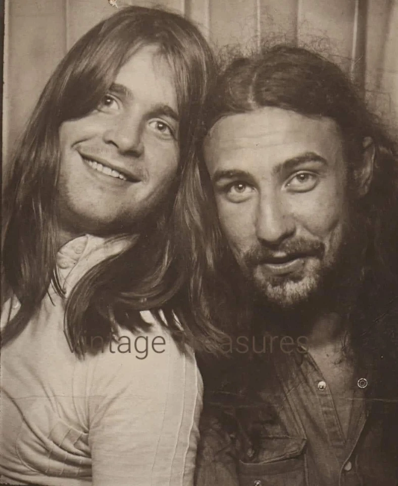 Ozzy Osbourne + Bill Ward of Black Sabbath Portrait Photo Print Poster Wall Art - Image 1 of 1